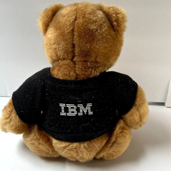 IBM Advertisement Bear Plush Stuffed Animal - Picture 3 of 5
